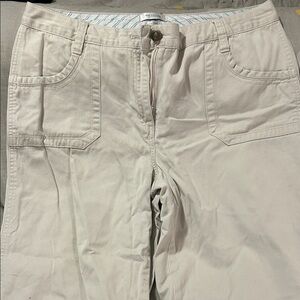 Van Heusen Cream Capris